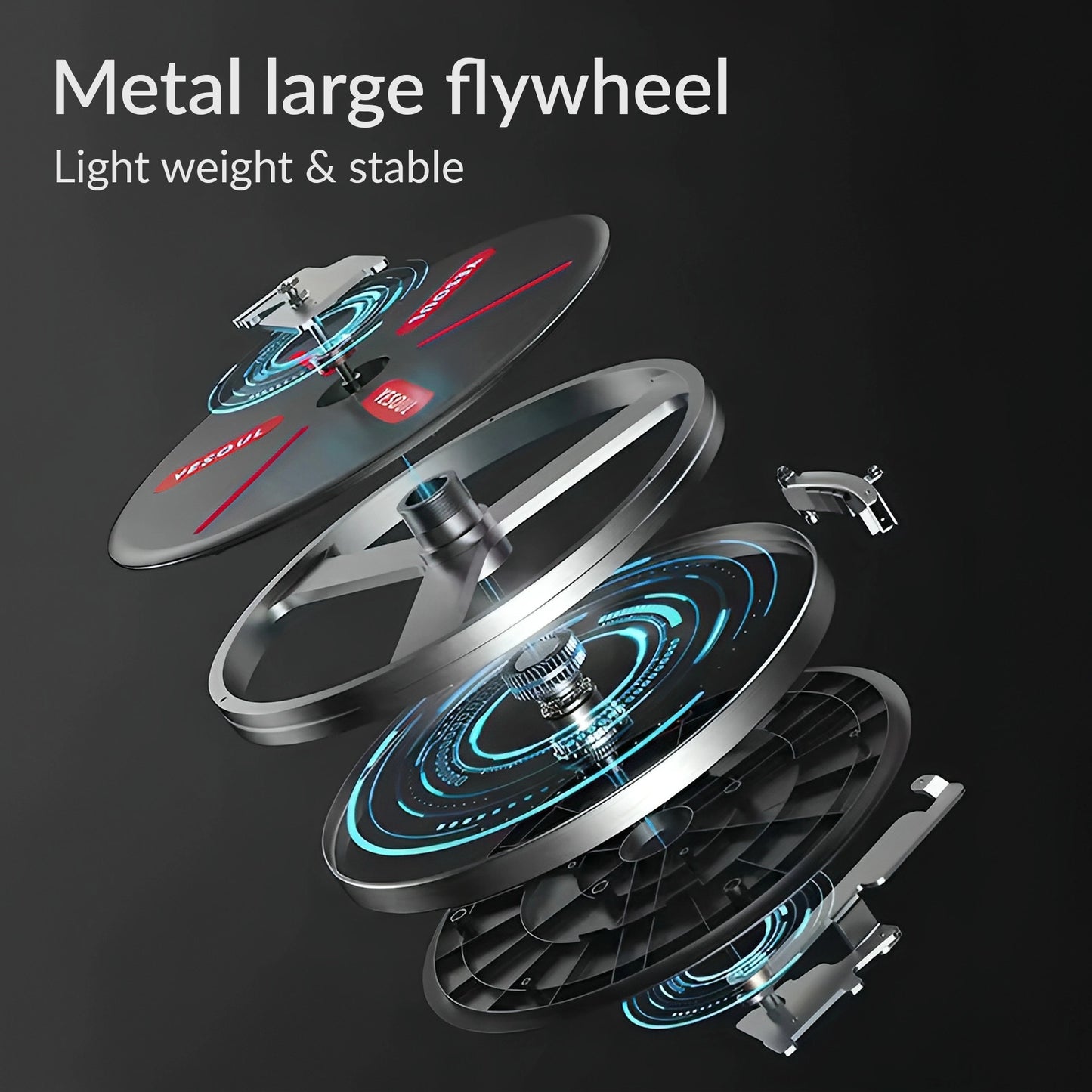 BIONFIT ApeXPro Magnetic Resistance Spin Exercise Cycle, 6 Kg Flywheel, Home Gym workout Spinner Exercise Bike (Black)