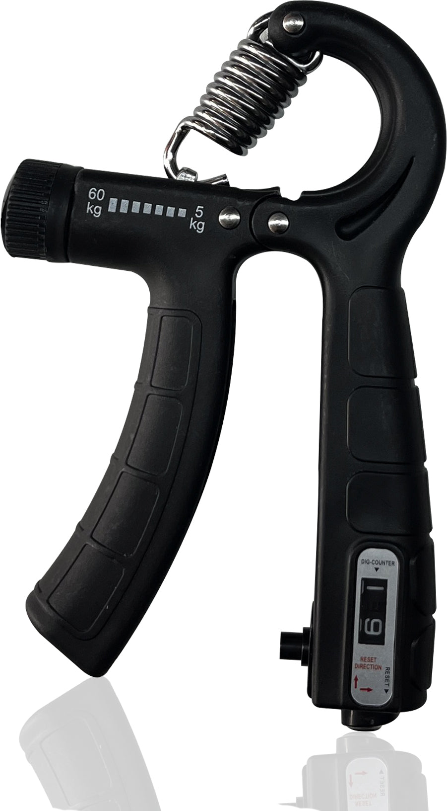 WErFIT Adjustable Counter Hand Grip Strengthener,Hand & Forearm Exerciser (5-60 Kg)