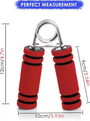 WErFIT Foam Hand Grip Strengthener,Hand & Forearm Exerciser for Men & Women Hand Grip/Fitness Grip