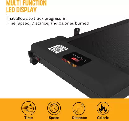 BIONFIT Treadmill for Home Gym 110 kg (2 HP) Foldable Running Machine for Fitness Treadmill