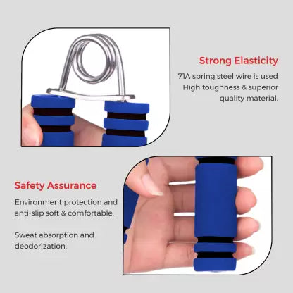 BIONFIT Hand Grip Strengthener: Boost Grip & Forearm Strength for Men & Women