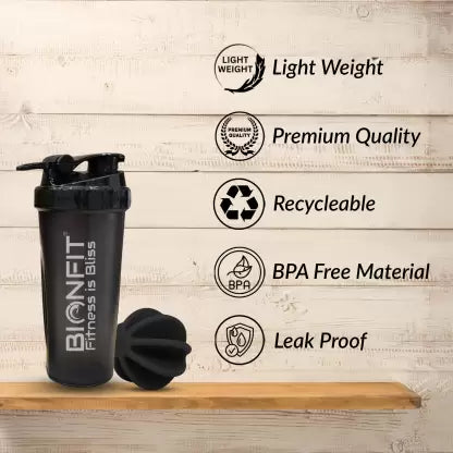 BIONFIT Shaker Gym Bottle: Perfect Companion for Protein Shake