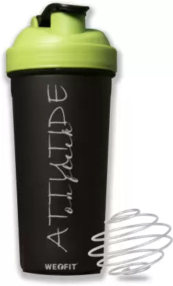 WErFIT Shaker Bottles Pack of 2, for Protein Shake Gym Sipper Bottle for Men & Women, 700 ml Shaker