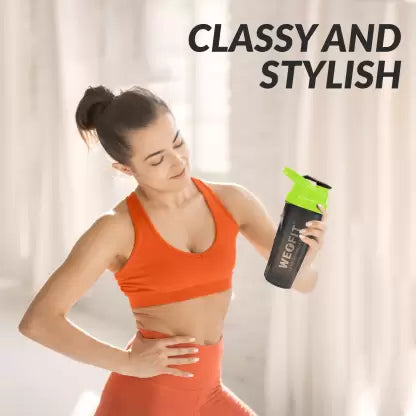 WErFIT Gym Shaker Bottle for Protein Shake, Sports and Hiking Bottle, 100% Leak-Proof 700 ml Shaker