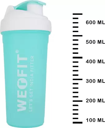 WErFIT Shaker Bottles Pack of 2, for Protein Shake Gym Sipper Bottle for Men & Women, 700 ml Shaker