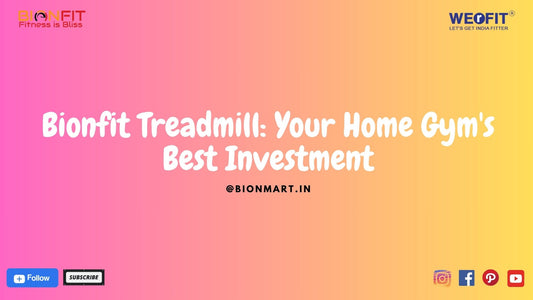 Bionfit Treadmill: Your Home Gym's Best Investment