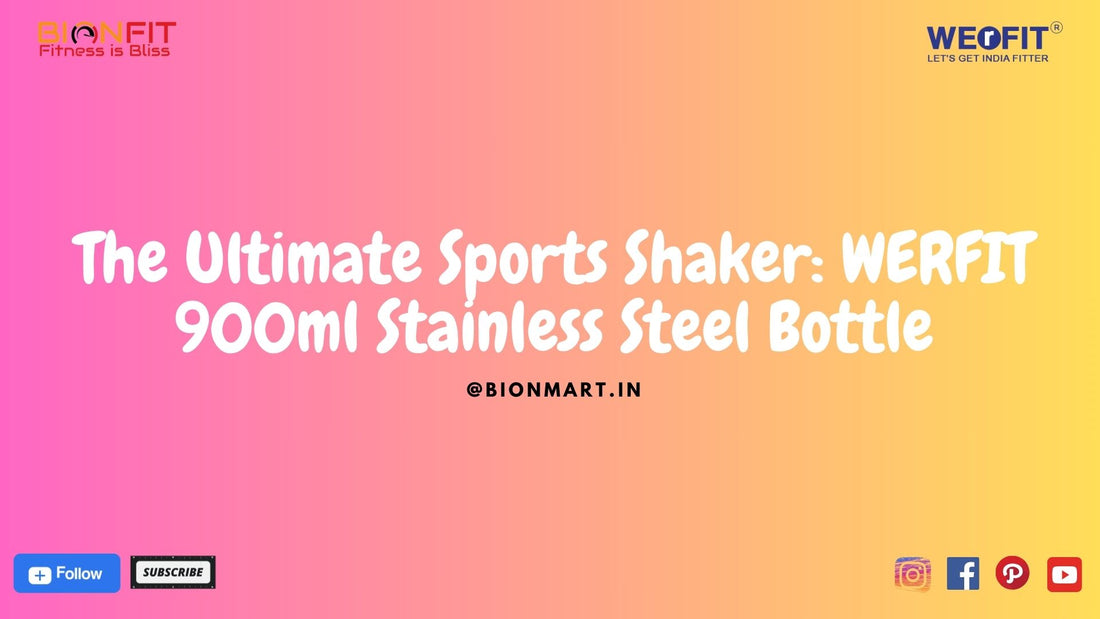 The Ultimate Sports Shaker: WERFIT 900ml Stainless Steel Bottle