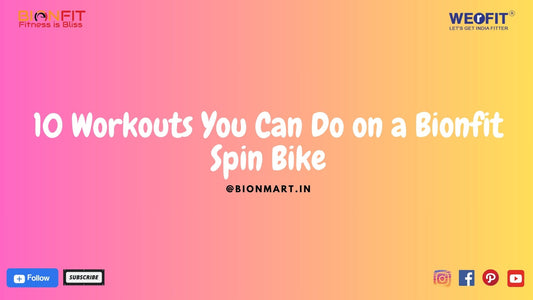 10 Workouts You Can Do on a Bionfit Spin Bike