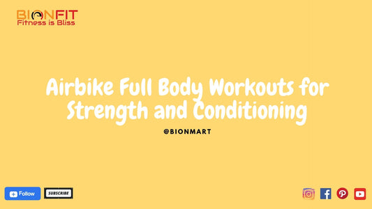 Airbike Full Body Workouts for Strength and Conditioning