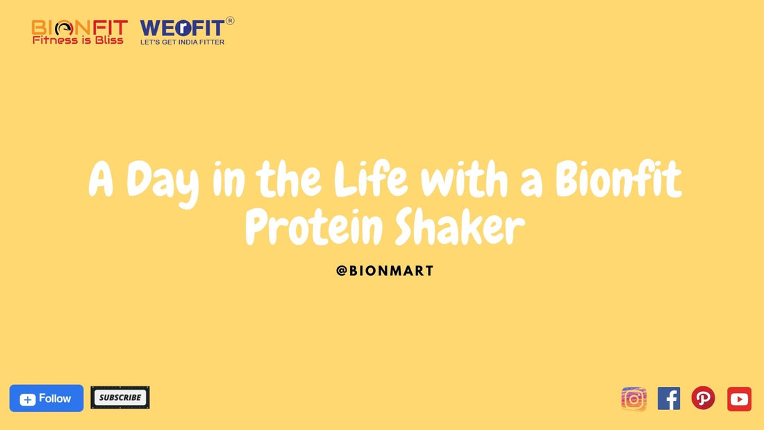 A Day in the Life with a Bionfit Protein Shaker