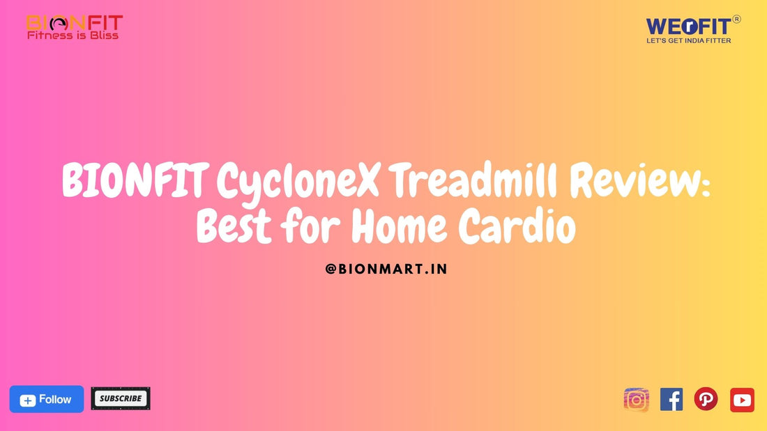 BIONFIT CycloneX Treadmill Review: Best for Home Cardio