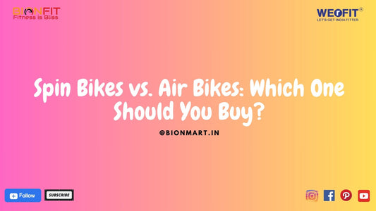 Spin Bikes vs. Air Bikes: Which One Should You Buy?