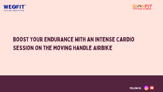 Boost Your Endurance with an Intense Cardio Session on the Moving Handle Airbike