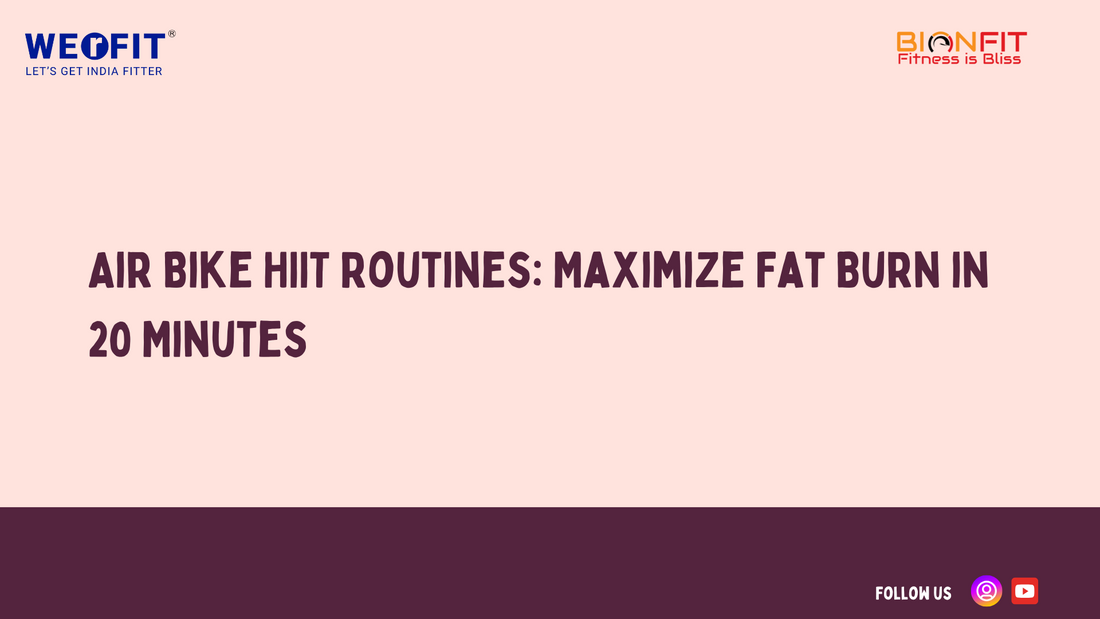 Air Bike HIIT Routines: Maximize Fat Burn in 20 Minutes