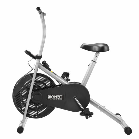 Bionfit ON01F Fixed Handle Air Bike - 100kg Max User Weight with Adjustable Resistance