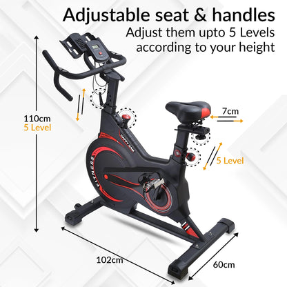 Exercise bike 150kg user weight online