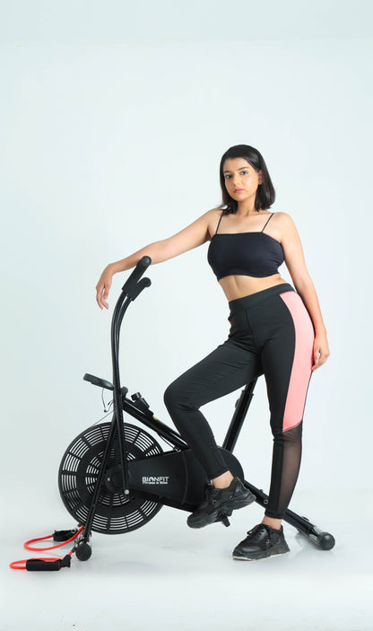 Resistance Bands Stationary Bike No Resistance BIONFIT Moving