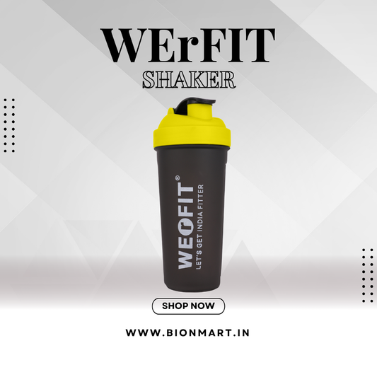 WErFIT Shaker Bottles For Protein Shake Gym Sipper Bottle for Men Women Boys Girls 700 ml Shaker