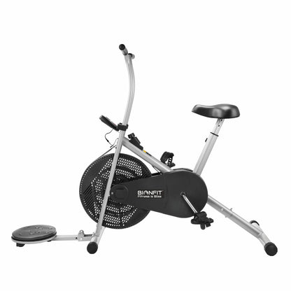 Bionfit ON03F 100kg Max Weight Fixed-Handle Air Bike with Twister Feature