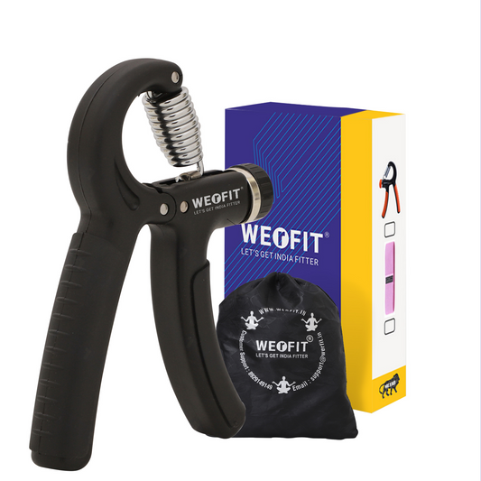 WErFIT Adjustable Hand Grip Strengthener,Hand & Forearm Exerciser(5-40 Kg) Men & Women Hand Grip/Fitness Grip