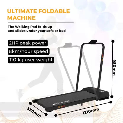 BIONFIT Home Gym Treadmill: 110 kg Foldable Running Machine Bionmart