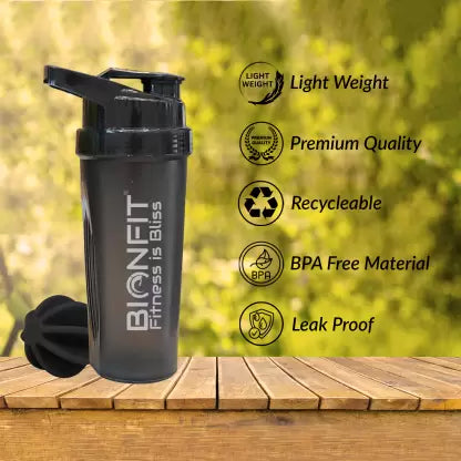 BIONFIT Shaker Gym Bottle: Perfect for Protein Shake & Sports