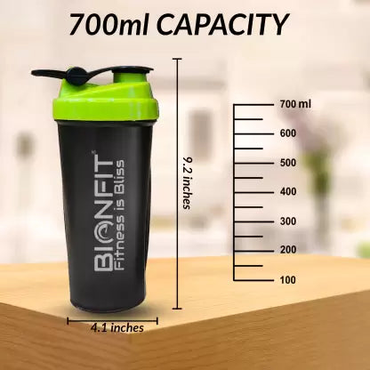 Bionfit Gym Bottle for Protein Shake | 100% Leak-Proof